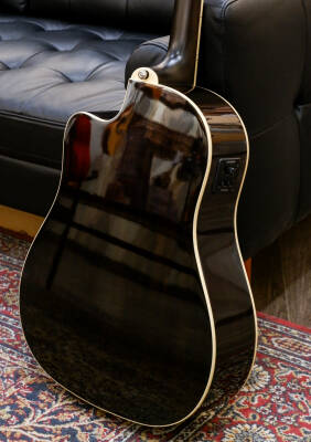 Epiphone - J-45 EC Studio Acoustic/Electric Guitar - Vintage Sunburst 2